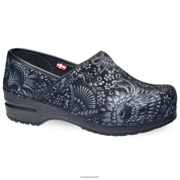 sanita_zapatos_mujer_boteh_nt6n11_paisley_azul.jpg Sanita zapatos mujer boteh NT6N11 paisley azul - Image 1
