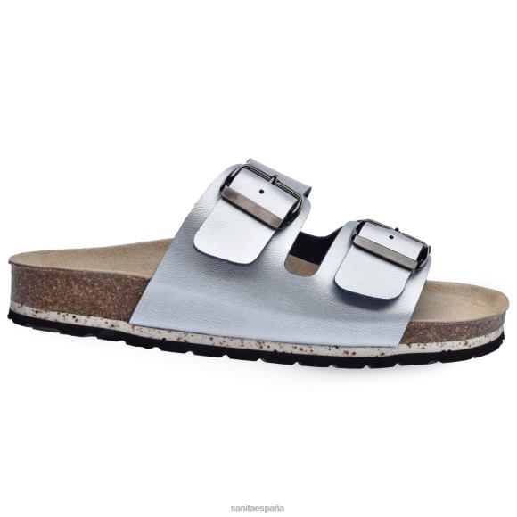 sanita_zapatos_mujer_ibiza_nt6n126_plata.jpg Sanita zapatos mujer ibiza NT6N126 plata - Image 1
