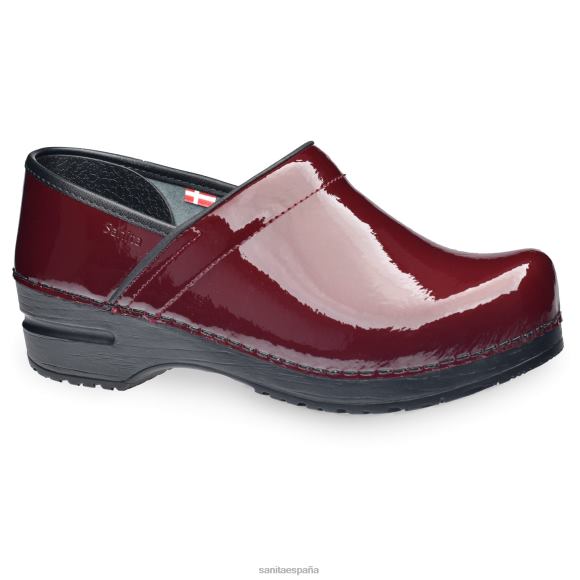 sanita_zapatos_mujer_pro_patentar_nt6n103_burdeos.jpg Sanita zapatos mujer Pro. patentar NT6N103 Burdeos - Image 1