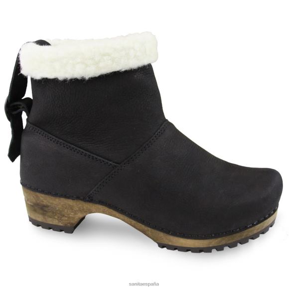 sanita_zapatos_mujer_seda_nt6n142_negro.jpg Sanita zapatos mujer seda NT6N142 negro - Image 1
