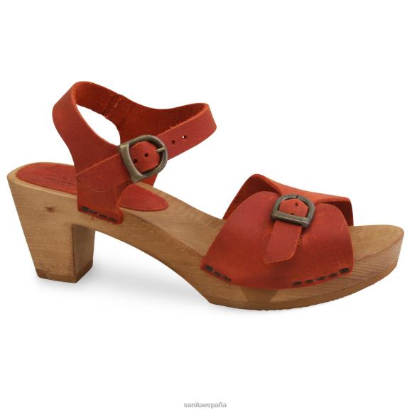 sanita_zapatos_mujer_tiana_nt6n135_naranja_quemada.jpg Sanita zapatos mujer tiana NT6N135 naranja quemada - Image 1
