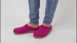 Sanita zapatos mujer tobogán NT6N163 fucsia - Image 2