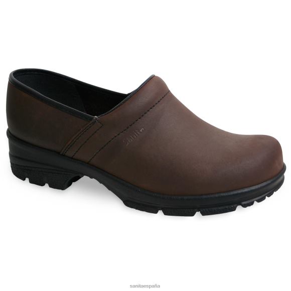 Sanita zapatos hombres aceite texturizado dalton NT6N178 marrón antiguo