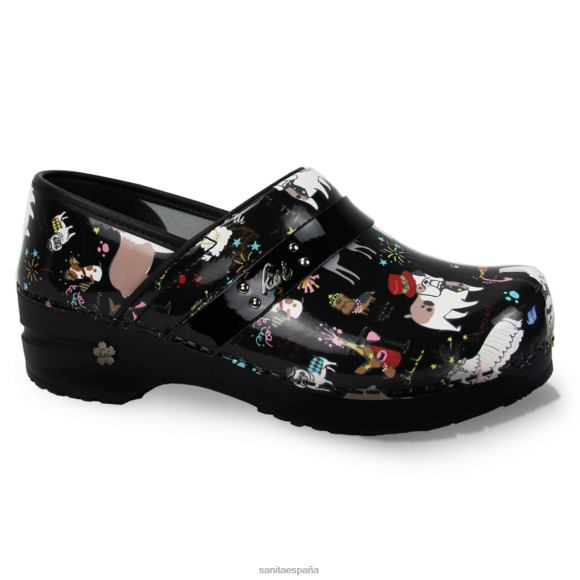 Sanita zapatos mujer Fiesta elegante NT6N41 multicolor