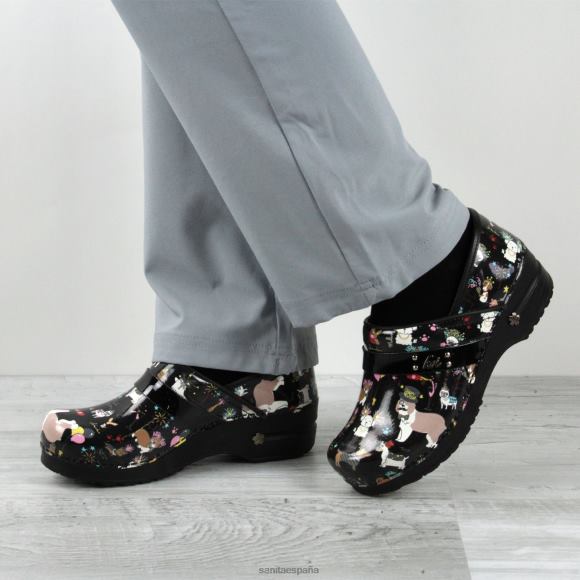 Sanita zapatos mujer Fiesta elegante NT6N41 multicolor