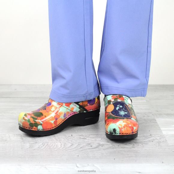 Sanita zapatos mujer descansar en NT6N118 multicolor